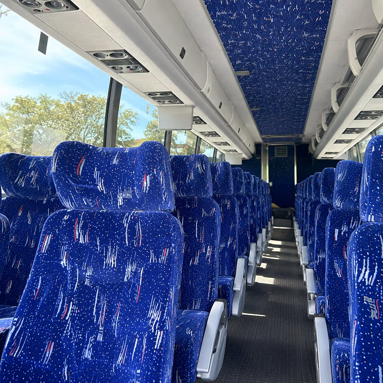 multi day and long distance military charter buses from round rock