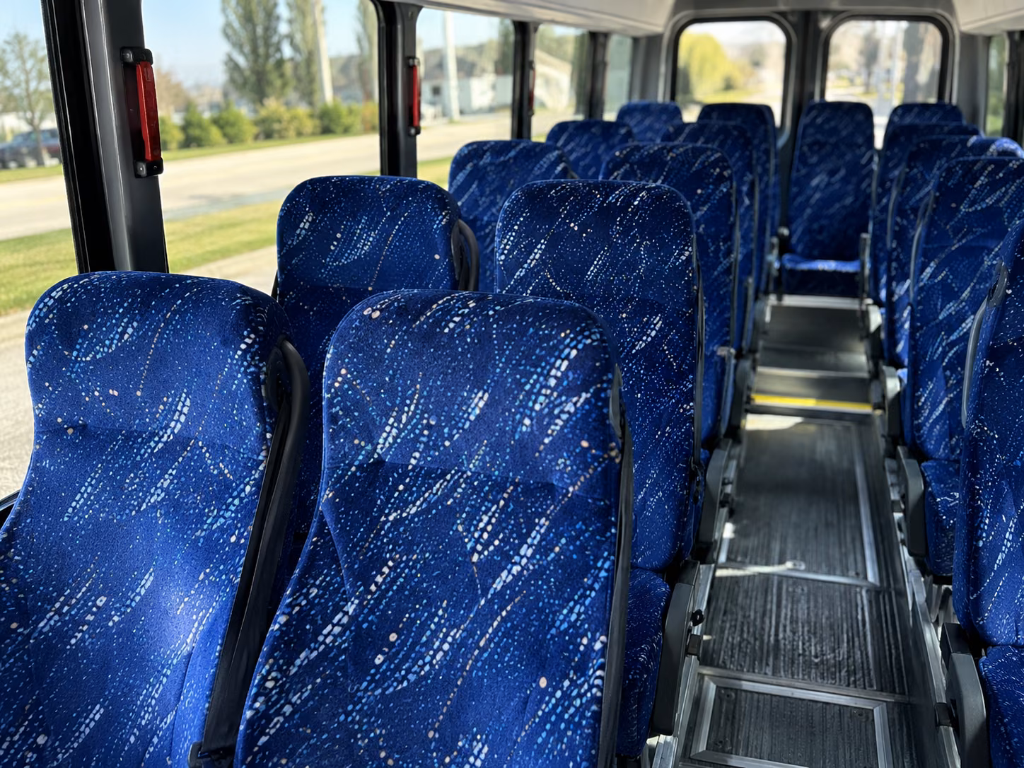 round rock corporate event transportation onboard seating