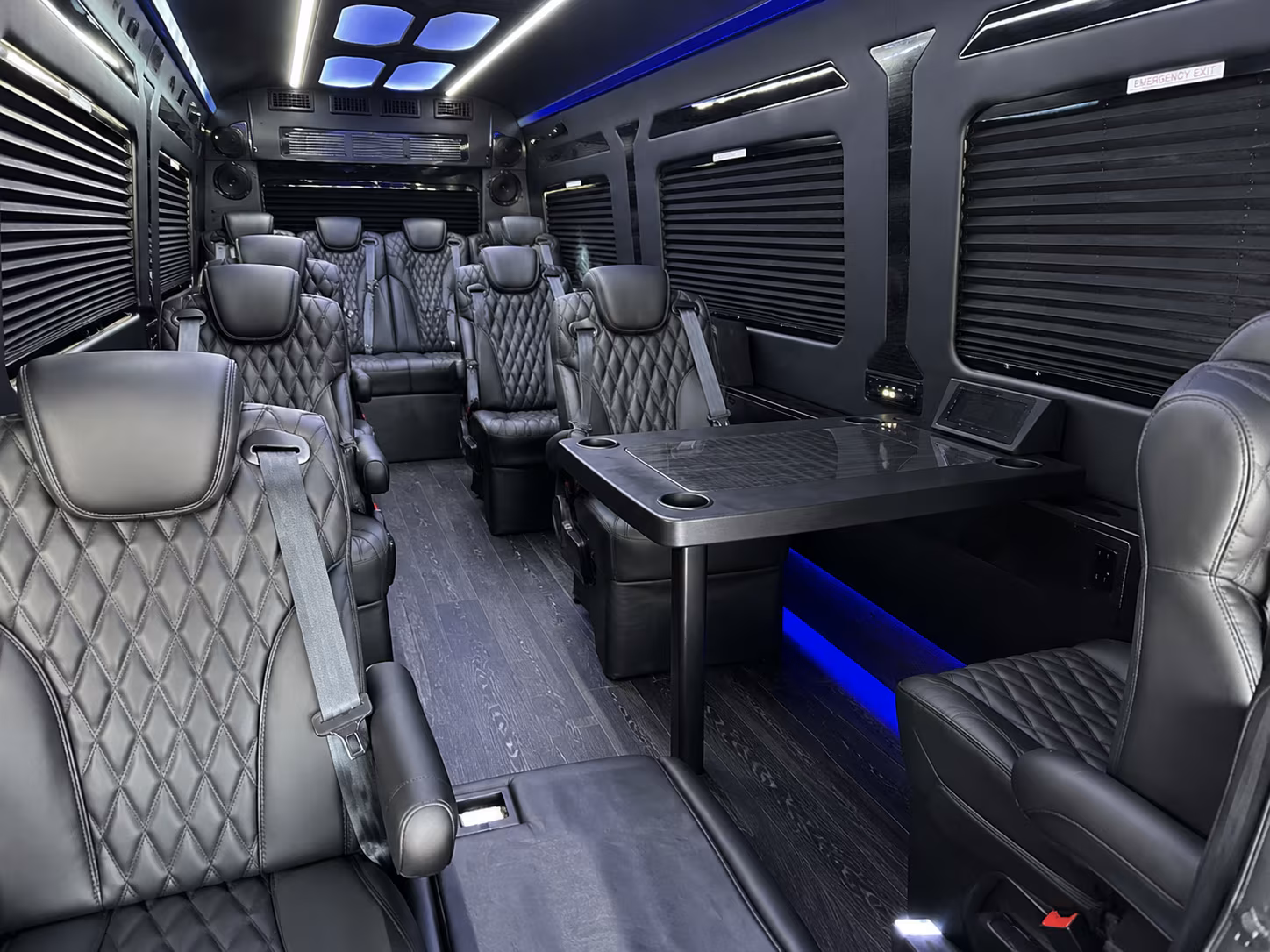 round rock long distance transportation onboard seating