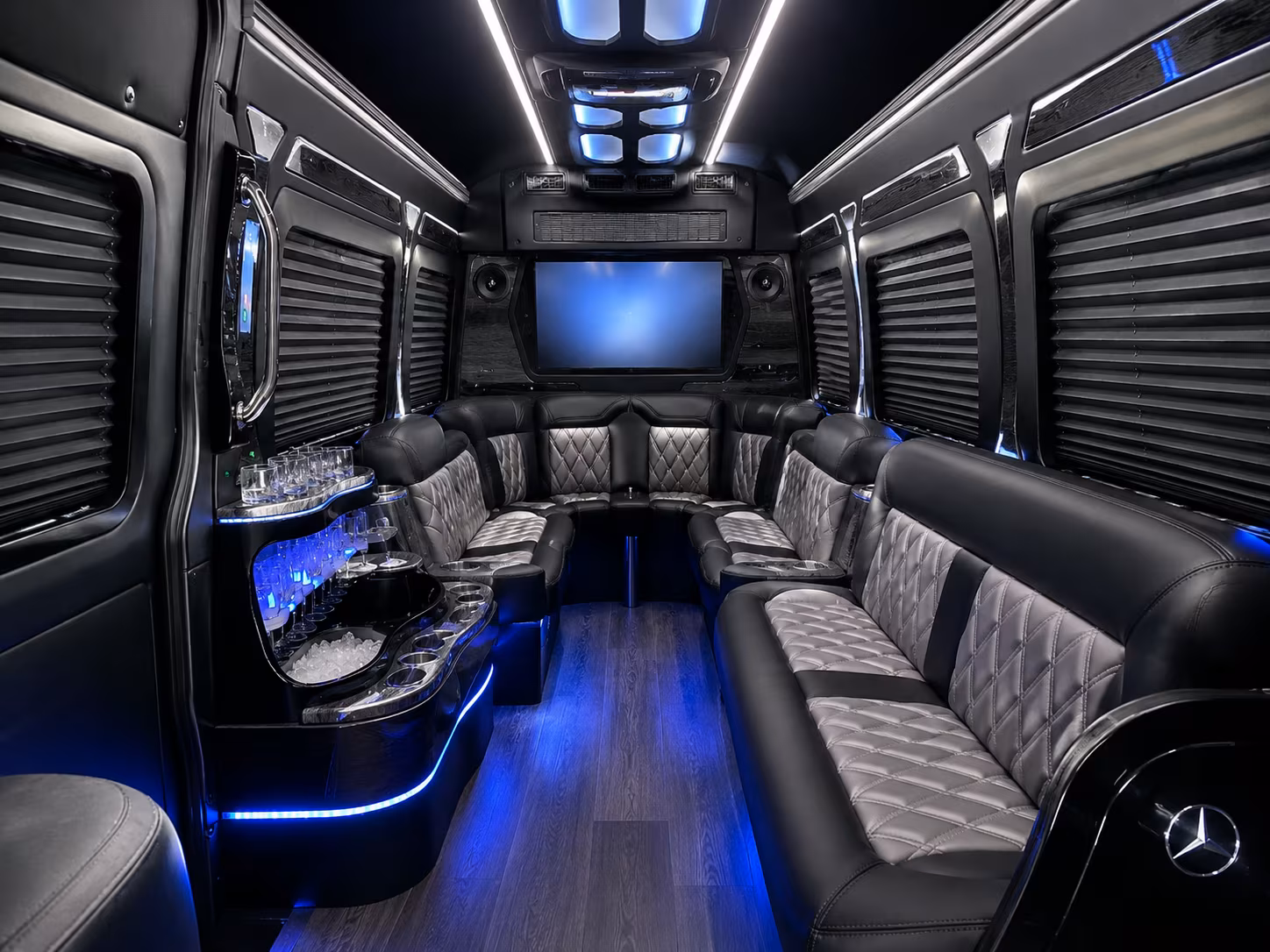 round rock private event transportation onboard seating